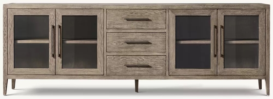 Functional Bedroom Console Table Furniture Modern With Sintered Stone Top