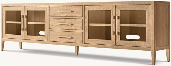 Functional Bedroom Console Table Furniture Modern With Sintered Stone Top