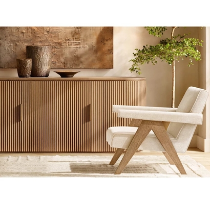 Functional Modern Bedroom Console Table 1800mm With Sintered Stone Top