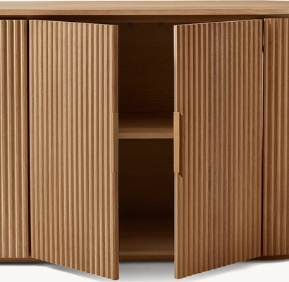 Functional Modern Bedroom Console Table 1800mm With Sintered Stone Top