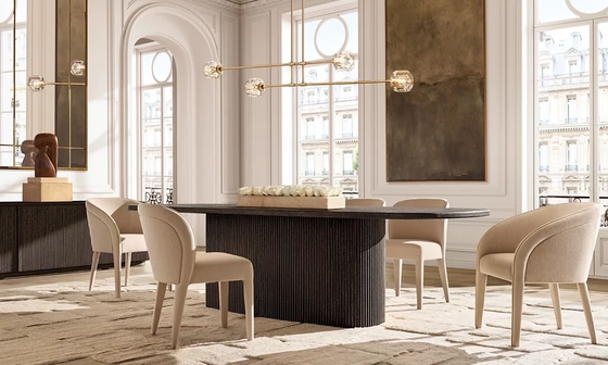Customized Stainless Steel Console Table Furniture With Sintered Stone / Ceramic Top