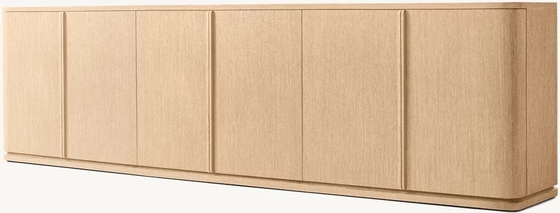 Bedroom Console Table Furniture With Roller Shutter Door Cabinet And Customizable Size