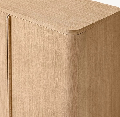 Bedroom Console Table Furniture With Roller Shutter Door Cabinet And Customizable Size