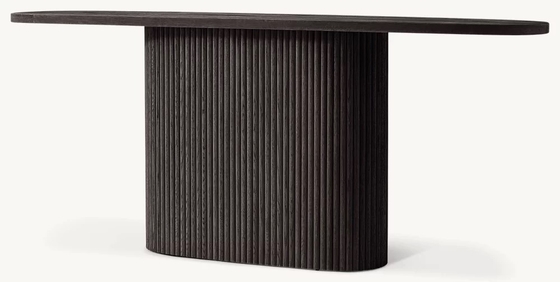 Modern Bedroom Console Table Customizable With Wood Glass Or Ceramic Top
