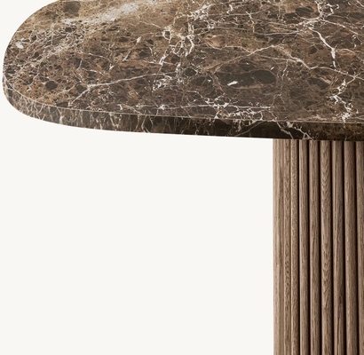 Modern Bedroom Console Table Customizable With Wood Glass Or Ceramic Top