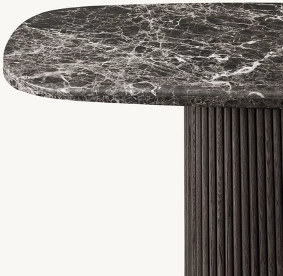 Modern Bedroom Console Table Customizable With Wood Glass Or Ceramic Top