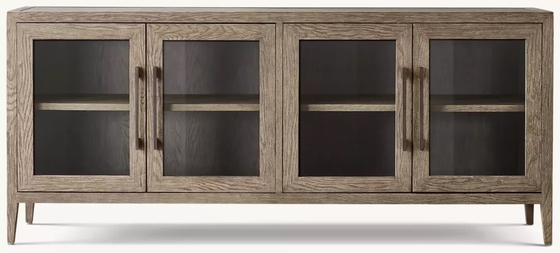Custom Bedroom Console Table Furniture With Stainless Steel And Sintered Stone Material