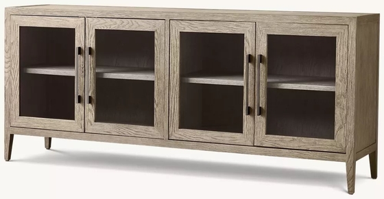 Custom Bedroom Console Table Furniture With Stainless Steel And Sintered Stone Material