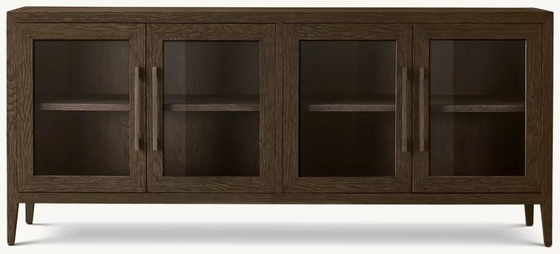 Custom Bedroom Console Table Furniture With Stainless Steel And Sintered Stone Material