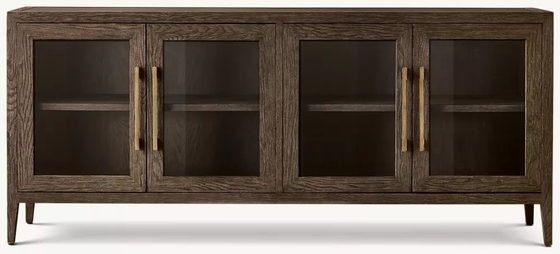 Custom Bedroom Console Table Furniture With Stainless Steel And Sintered Stone Material