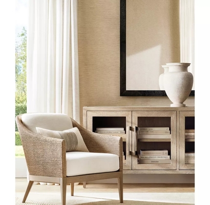 Custom Bedroom Console Table Furniture With Stainless Steel And Sintered Stone Material