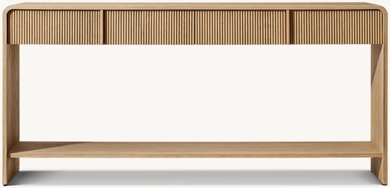 Stainless Steel And Sintered Stone Modern Console Table 2000mm for Bedroom