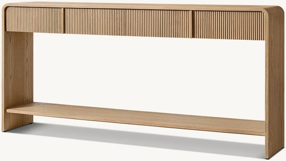 Stainless Steel And Sintered Stone Modern Console Table 2000mm for Bedroom