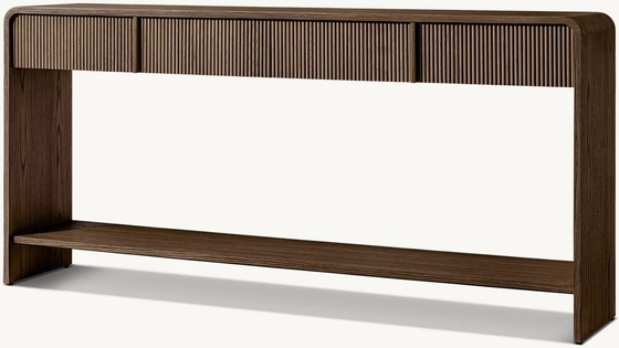 Stainless Steel And Sintered Stone Modern Console Table 2000mm for Bedroom