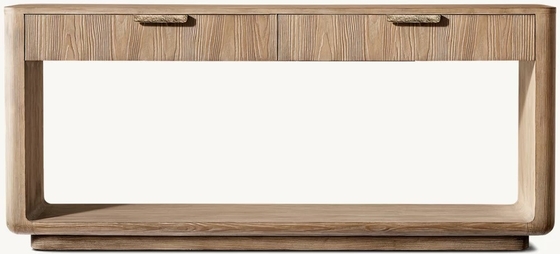 CT-006 Bedroom Modern Console Table Furniture With Roller Shutter Door Cabinet