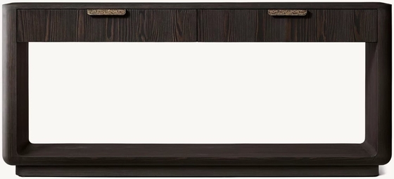 CT-006 Bedroom Modern Console Table Furniture With Roller Shutter Door Cabinet