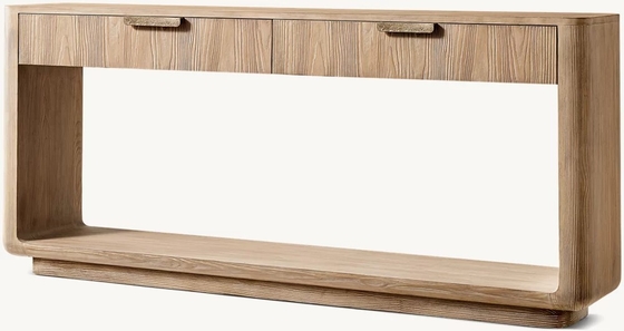 CT-006 Bedroom Modern Console Table Furniture With Roller Shutter Door Cabinet