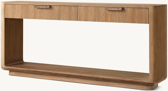 CT-006 Bedroom Modern Console Table Furniture With Roller Shutter Door Cabinet