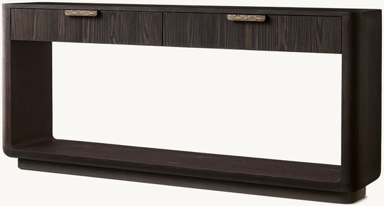 CT-006 Bedroom Modern Console Table Furniture With Roller Shutter Door Cabinet