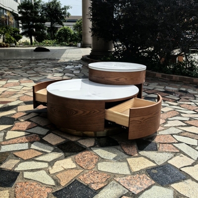 Simple and Stylish Living Room Combined Coffee Table, Combined Lifting Coffee Table
