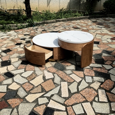 Simple and Stylish Living Room Combined Coffee Table, Combined Lifting Coffee Table