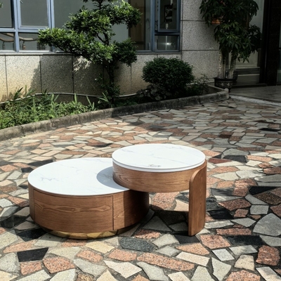 Simple and Stylish Living Room Combined Coffee Table, Combined Lifting Coffee Table